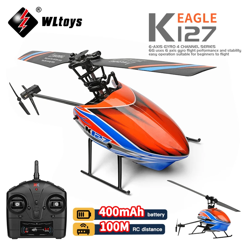 Rc Helicopter Blade - WLtoys K127 RC Helikopter 2.4G 4CH